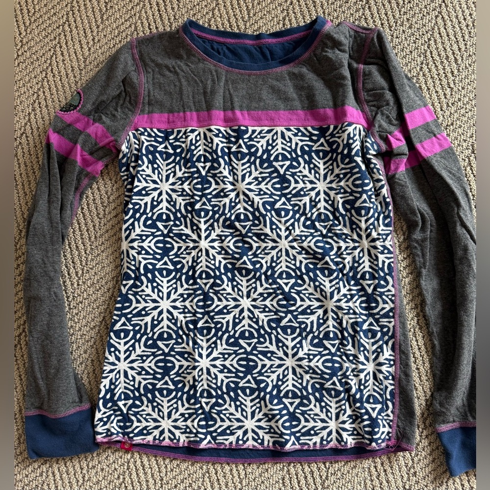 Hatley BIG SKY Long Sleeve Shirt Size M